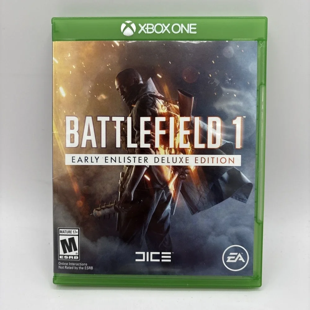 XBOX ONE Call of Duty WWII & Battlefield 1 Early Enlister Deluxe Edition 2 Games